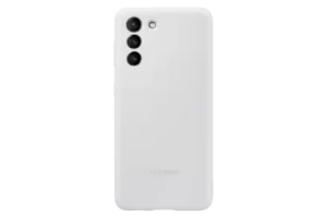 Image of Samsung Galaxy S21 5G Silicone cover in Grey (EF-PG991TJEGWW)