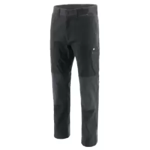 Image of Caterpillar Mens Machine Cargo Trousers (40S) (Black)