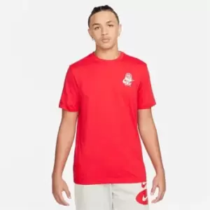 Image of Nike Graphic T-Shirt Mens - Red
