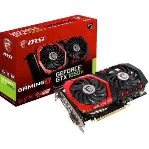 Image of MSI Gaming X GeForce GTX1050Ti 4GB GDDR5 Graphics Card