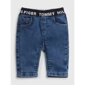 Image of Tommy Hilfiger Baby Denim Pants - Blue