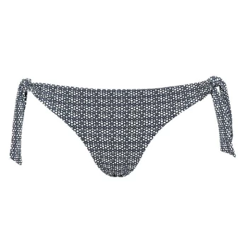 Image of Jack Wills Cromer Tie Side Bikini Bottoms - Navy Print