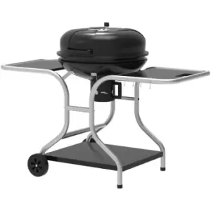 Image of Outsunny - Garden Charcoal Barbecue Grill Trolley BBQ Patio Heating w/ Wheels