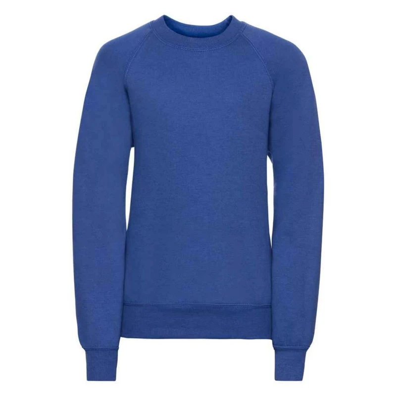 Image of JERZEES Plain Red Sweatshirt in Pale Blue Size: 3-4 Years Pale Blue Unisex 3-4 Years