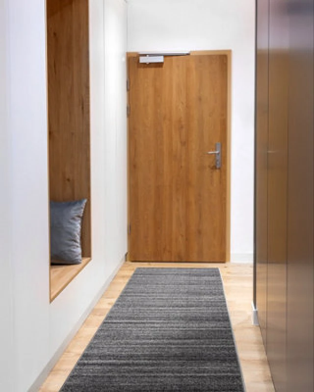 Image of RugsX Runner Silver Sahara Desert, Sand Grey 80Cm 80X100 Cm