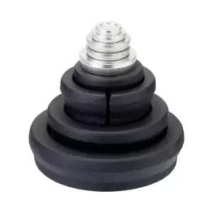 Image of KitchenCraft Metric Stacking Weight Set Black