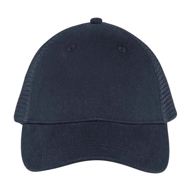Image of Native Spirit Womens 5 Panel Trucker Cap in Navy Navy Female One Size