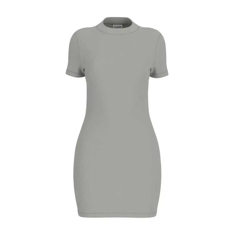 Image of Guess Velvet dress For Her Guess Paulina Gris Female XL