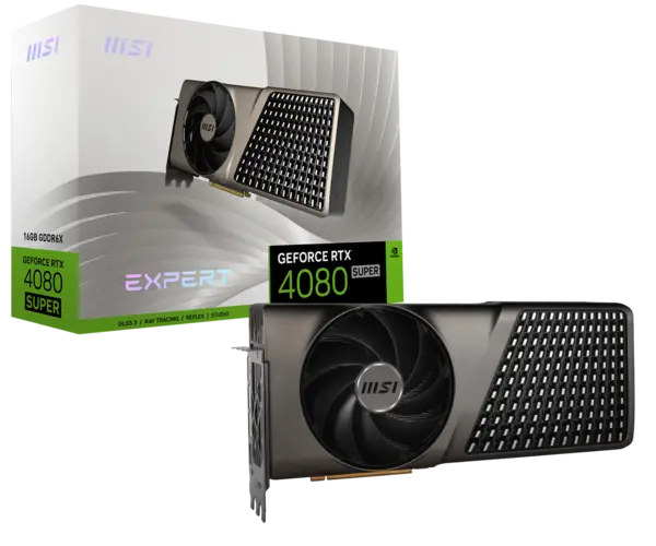 Image of MSI GeForce RTX 4080 SUPER EXPERT 16GB GDDR6X Graphics Card