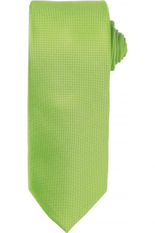 Image of Premier Premier Men Micro Waffle Formal Work Tie Pack of 2 in Lime Lime One Size Male 5059269154165