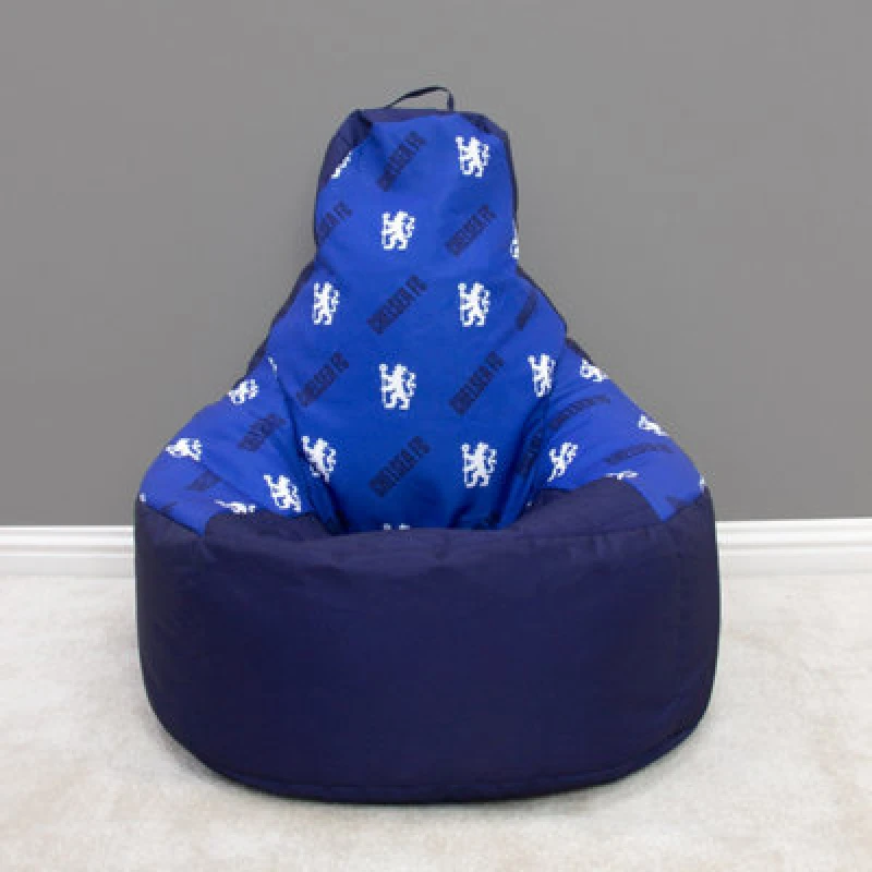 Image of Team Chelsea Blueday Rocker Bean Chair Bean Bags One Size Multi 38778899000