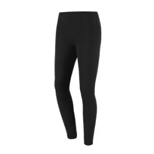 Image of Proact Womens/Ladies Elasticated Athletic Leggings (M) (Black)