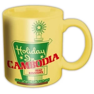 Image of Dead Kennedys - Holidays in Cambodia Boxed Standard Mug