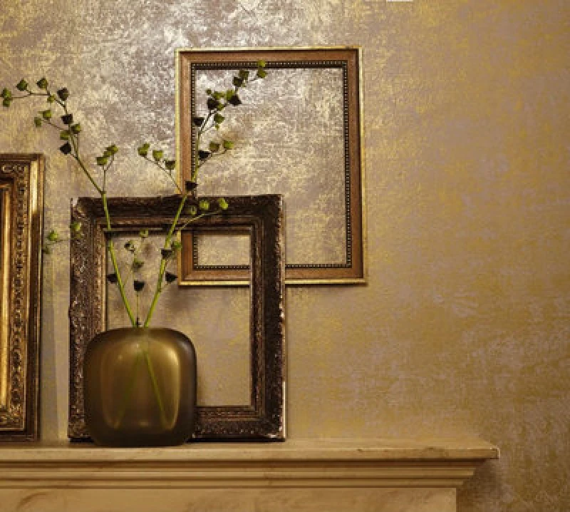 Image of Galerie Collection Metallic Gold Marble Wallpaper