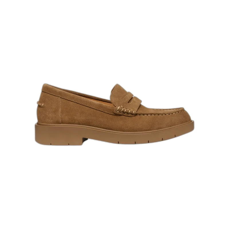 Image of Geox Womens moccasins Geox Spherica Marron Female 38