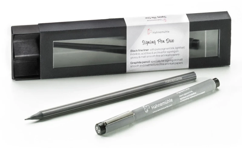 Image of Back to the Office Hahnemuhle Signing Pen Duo Capped gel pen Black 2 pc(s) 10640475