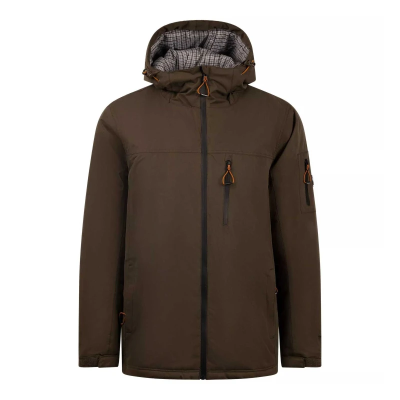Image of Trespass Trespass Men Kirkbost Jacket in Brown Size: Small Brown S Male 5063806947097