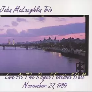 Image of John McLaughlin Trio - Live At The Royal Festival Hall November 27, 1989 CD Album - Used