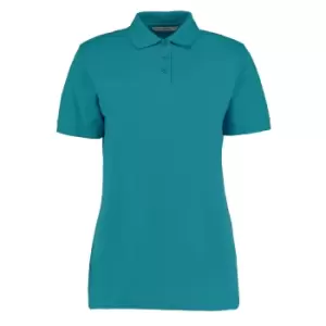 Image of Kustom Kit Ladies Klassic Superwash Short Sleeve Polo Shirt (18) (Jade)