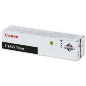 Image of Canon CEXV7 Black Laser Toner Ink Cartridge