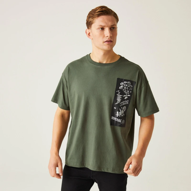 Image of Regatta Christian Lacroix Aramon Tee - Green Green 2XL