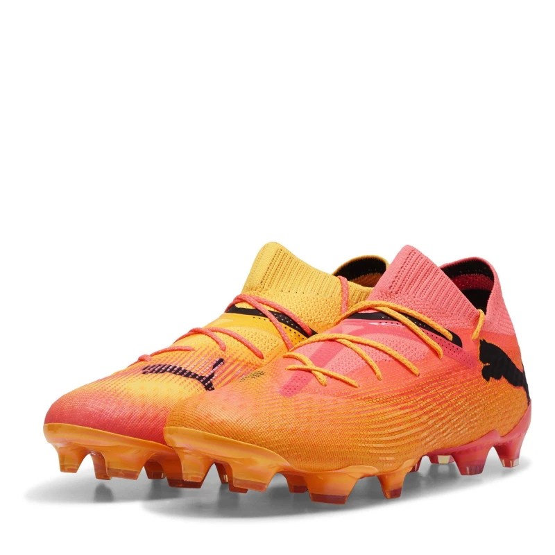 Image of Puma Future 7 Ultimate Tricks Firm Ground Football Boots Mens Sunset Glow male 9.5 (44)
