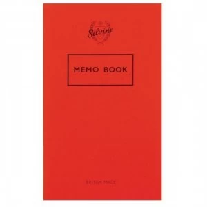Image of Silvine Memo Book 159X95MM 36 Leaf PK24