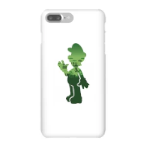 Image of Nintendo Super Mario Luigi Silhouette Phone Case - iPhone 7 Plus - Snap Case - Matte