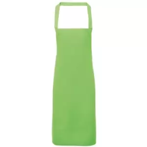 Image of Premier Ladies/Womens Slim Apron (no Pocket) / Workwear (One Size) (Apple) - Apple