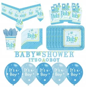 Image of Baby Shower Party Pack Blue