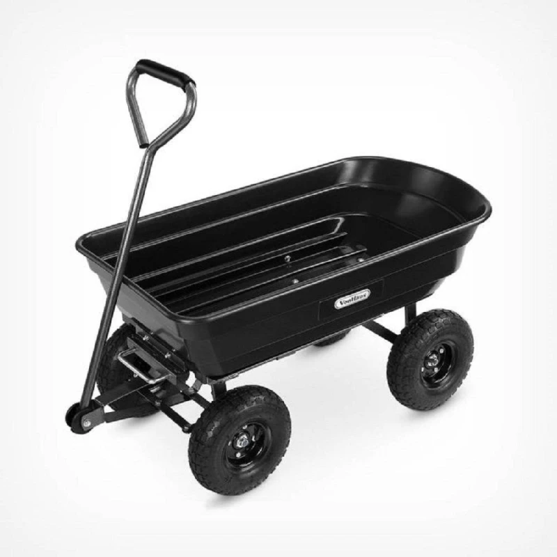 Image of VonHaus 75L Garden Cart w/ Tipping Function 2515213