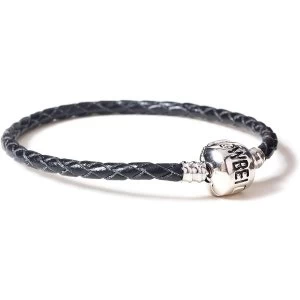 Image of Black Leather Harry Potter Charm Bracelet For Slider Charms