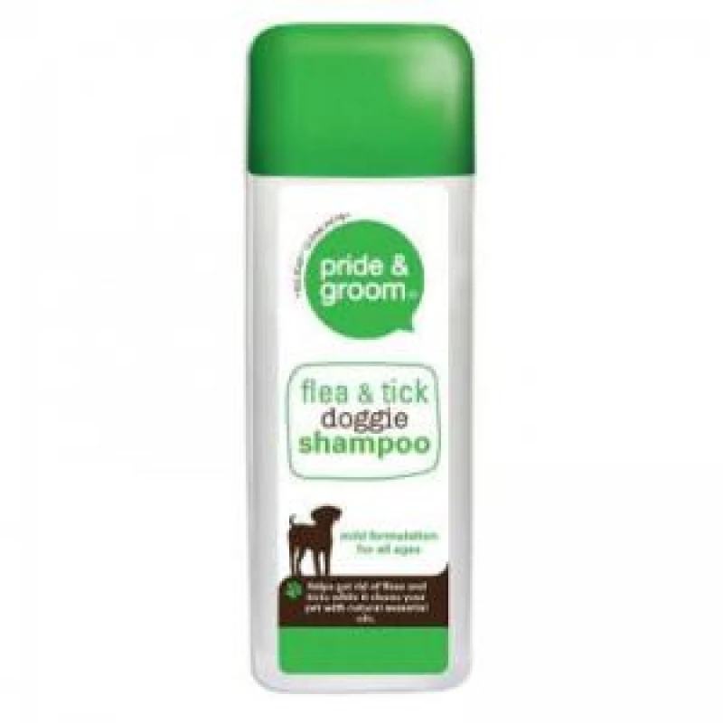 Image of Pride & Groom Flea & Tick Shampoo 300ml NWT6513 NWT6513