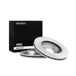 Image of RIDEX Brake disc 82B0288 Brake rotor,Brake discs HONDA,Jazz II Schragheck (GD_, GE3, GE2),Jazz III Schragheck (GE_, GG_, GP_, ZA_),LOGO (GA3)