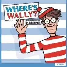 Image of Where's Wally Household Square Wall Planner Calendar 2023