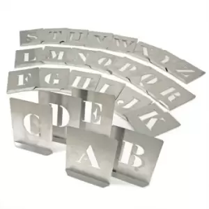 Image of Kennedy - 80MM (Set of 26) Steel Stencil Letters