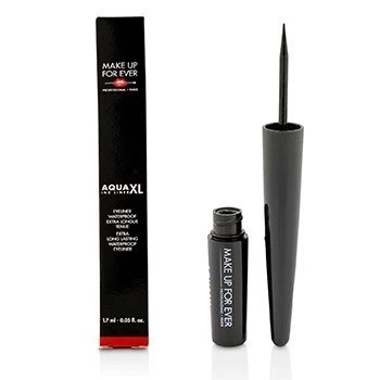 Image of Make Up For EverAqua XL Ink Liner Extra Long Lasting Waterproof Eyeliner - # M-10 (Matte Black) 1.7ml/0.05oz