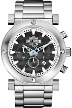 Image of Mens Harley Davidson Chronograph Watch 76B166