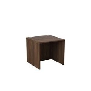 Image of Jemini Reception Modular Desk Unit 800mm Dark Walnut RCM800SBUDW
