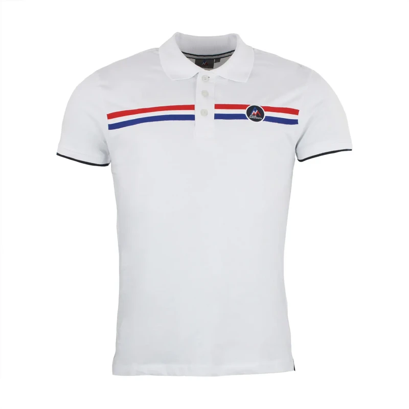 Image of Polo shirt Peak Mountain Ceroce Blanc Male M