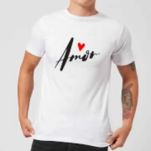 Image of Amor T-Shirt - White - 3XL