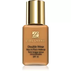 Image of Estee Lauder Double Wear Stay-in-Place Mini Long-Lasting Foundation SPF 10 Shade 4W3 Henna 15 ml