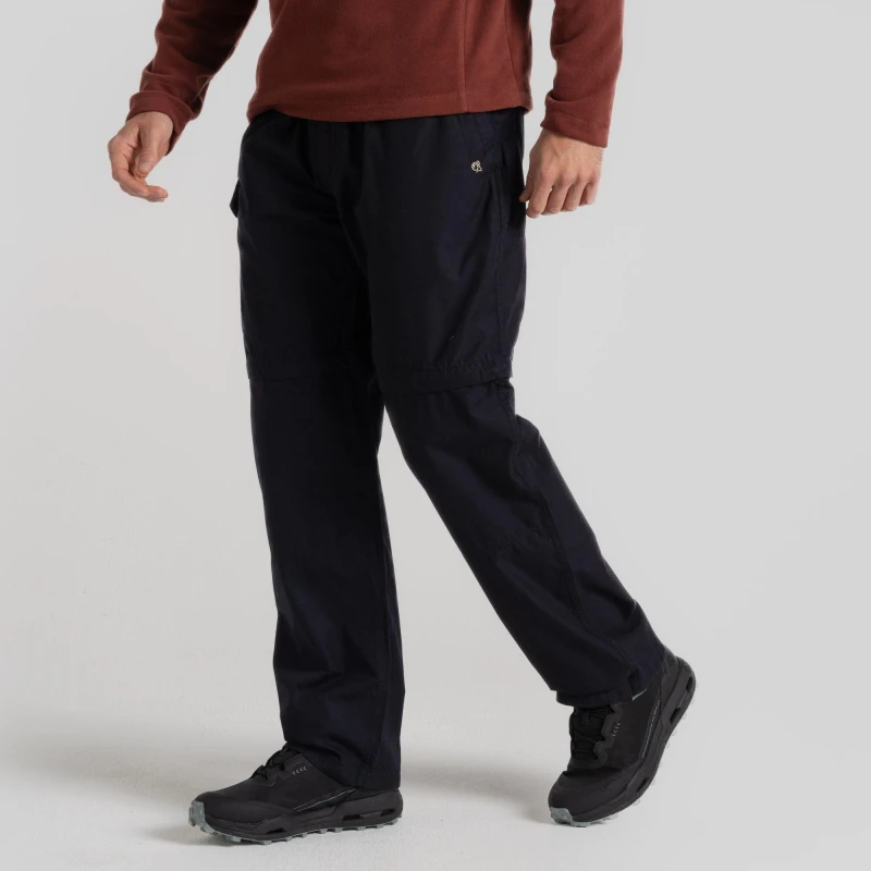 Image of Craghoppers Kiwi Convertible Trouser - Blue Blue M