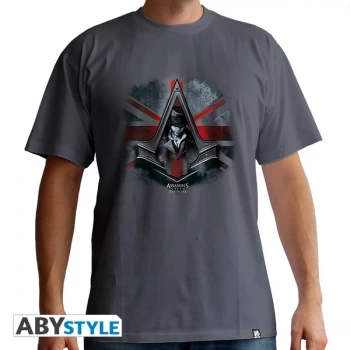 Image of Assassins Creed - Jacob Un. Jack Mens Medium T-Shirt - Grey