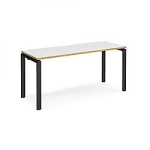 Image of Home Desk E166-K-WO White 1,600 x 600 x 725 mm