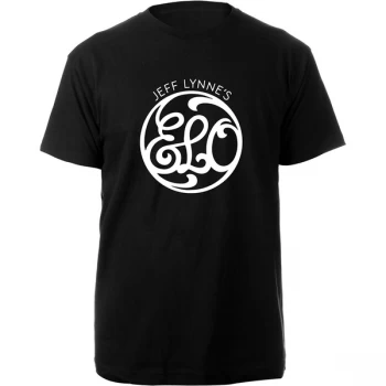 Image of ELO - Script Unisex Medium T-Shirt - Black