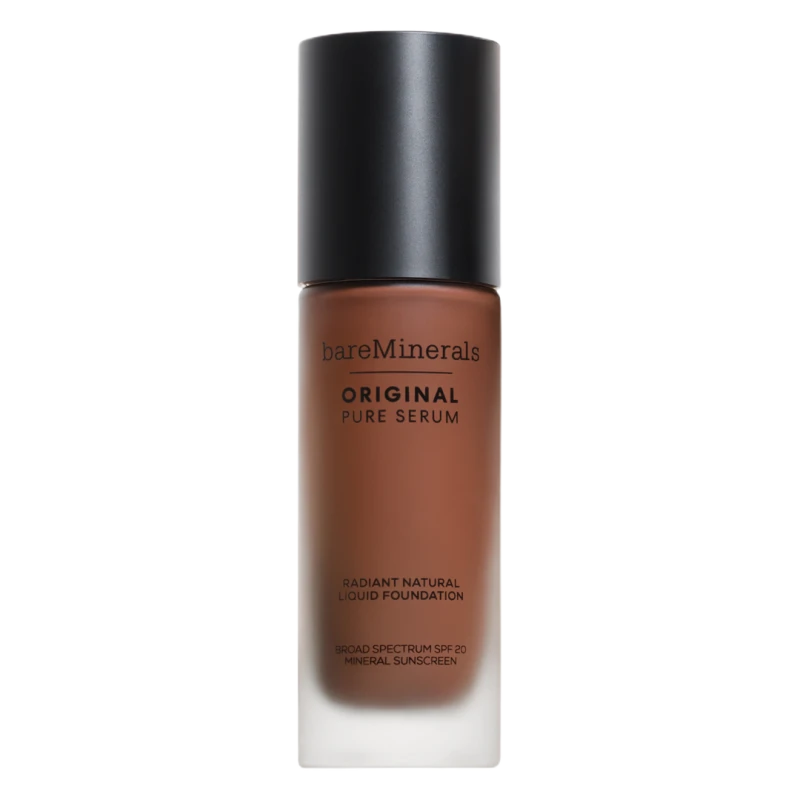Image of bareMinerals Original Pure Serum Radiant Natural Liquid Foundation Mineral SPF20 30ml (Various Shades) - Deep Cool 6