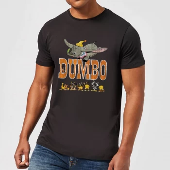 Image of Disney Dumbo The One The Only Mens T-Shirt - Black - 5XL