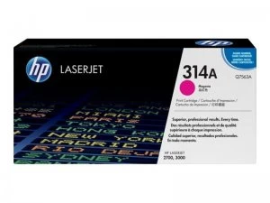 Image of HP 314A Magenta Laser Toner Ink Cartridge