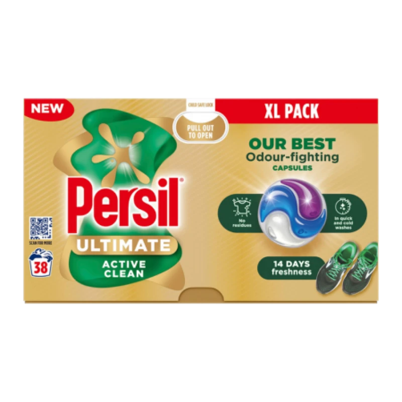 Image of Persil Ultimate Kapselit Active Clean - 38 kappaletta 531906